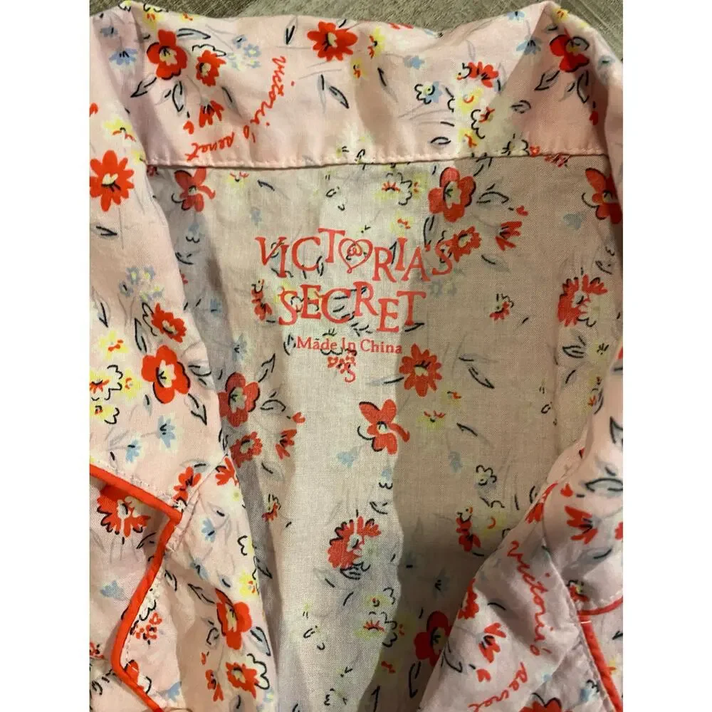 Vintage Victoria's Secret Pajama Set 100% Cotton Small - Picture 11 of 16